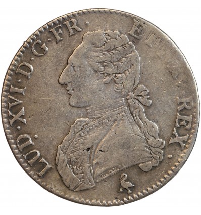 Ecu aux Lauriers Louis XVI