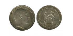 1 Shilling Edouard VII Grande Bretagne Argent - Grande Bretagne