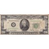 20 Dollars Andrew Jackson Etats-Unis 1950