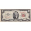 2 Dollars Thomas Jefferson Etats-Unis 1953
