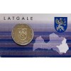 2 Euros Lettonie 2017 Coincard - Latgale B.U.