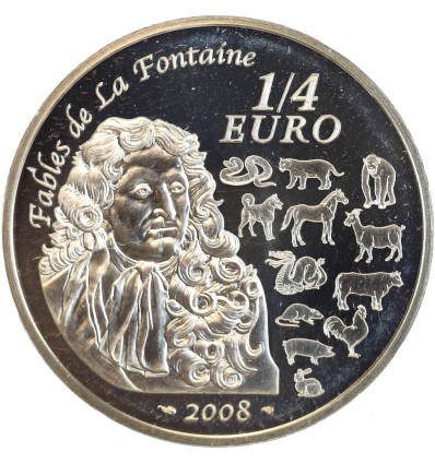 1/4 Euro Année du Rat 2008