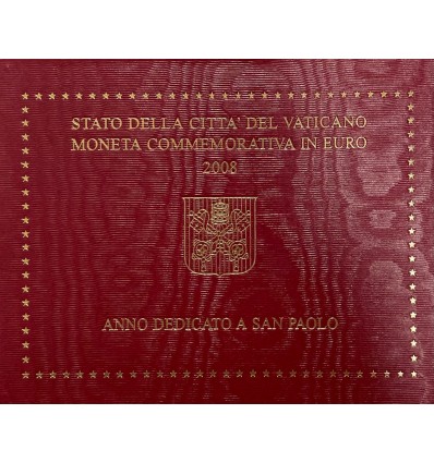 2 Euros Vatican 2008 - Année de Saint Paul