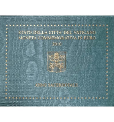 2 Euros Vatican 2010 - Année Sacerdotale