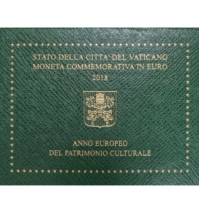 2 Euros Vatican 2018 - Patrimoine Culturel