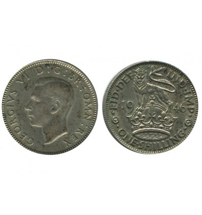 1 Shilling Georges VI Grande Bretagne Argent - Grande Bretagne