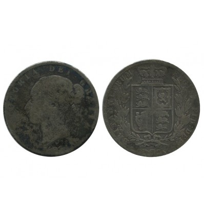 1/2 Couronne Victoria Grande Bretagne Argent - Grande Bretagne