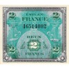 2 Francs Drapeau - France 1944