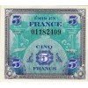 5 Francs Drapeau - France 1944