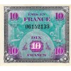 10 Francs Drapeau - France 1944