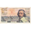 10 NF sur 1000 Francs Richelieu - France 1957