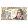 100 NF sur 10000 Francs Bonaparte - France 1958
