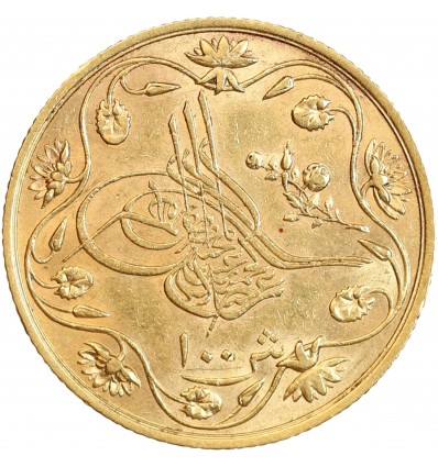 100 Piastres Abdul Hamid II - Egypte