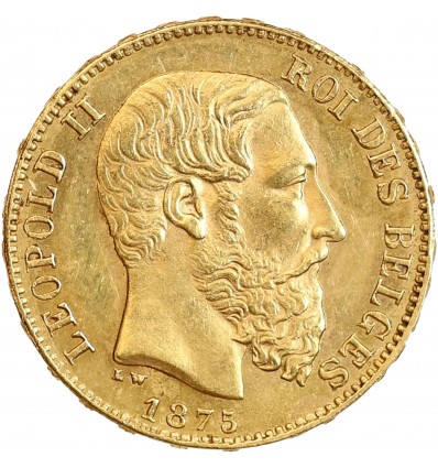 20 Francs Leopold II - Belgique