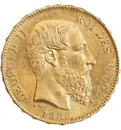 20 Francs Leopold II - Belgique