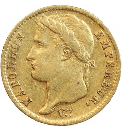 20 Francs Napoléon Ier Tête Laurée