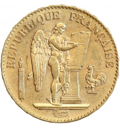 20 Francs Génie Troisième République