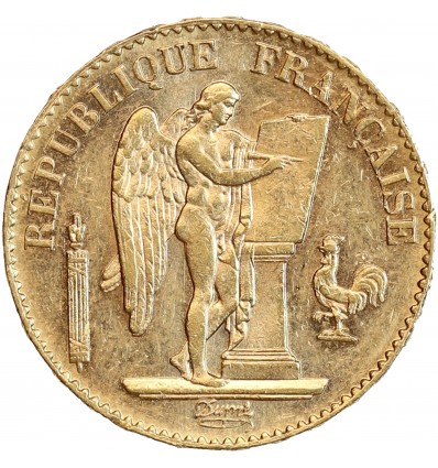 20 Francs Génie Troisième République