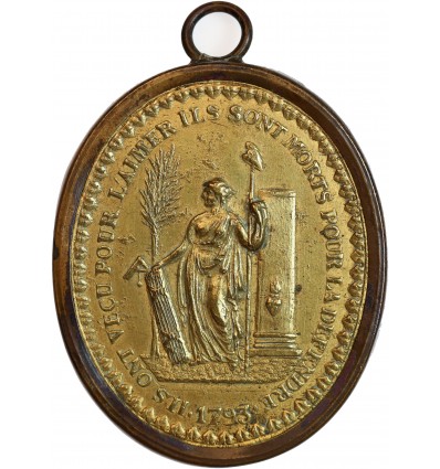 Médaille de Palloy, La Convention, La République