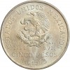 5 Pesos Bicentenaire de la naissance d'Hidalgo Mexique Argent