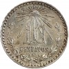 10 Centavos Mexique Argent