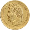 20 Francs Louis-Philippe Ier Tête Laurée Tranche En Relief