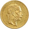 8 Florins - 20 Francs François Joseph Ier - Autriche