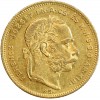 8 Forints - 20 Francs François Joseph Ier - Hongrie