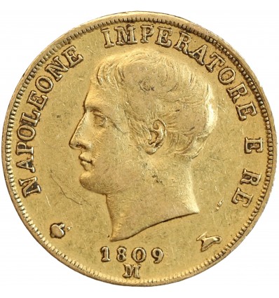 20 Lires Napoleon Imperator - Italie Occupation Française