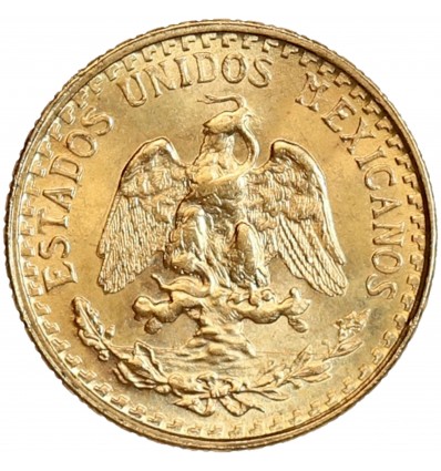 2 Pesos Or - Mexique