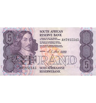 5 Rand Afrique du Sud (1990-1994)