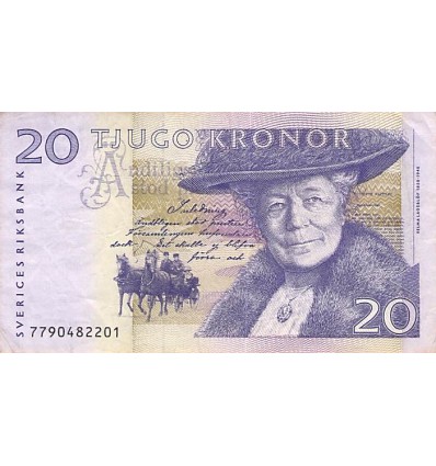20 Couronnes Suède (2007)
