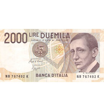 2000 Lires Italie (1990)