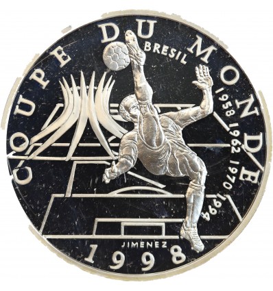 10 Francs Coupe du Monde de Football - Bresil