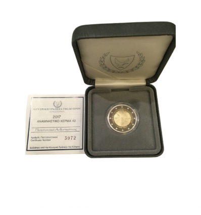 2 Euros Commémorative Chypre 2017 B.E. - Paphos