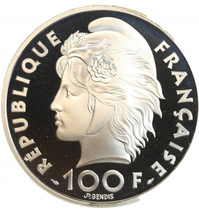 15 Ecus / 100 Francs Natation