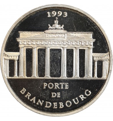 15 Ecus / 100 Francs Porte de Brandebourg