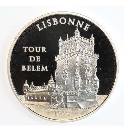 15 Euro / 100 Francs Tour de Belem Lisbonne - Monuments de l'Europe
