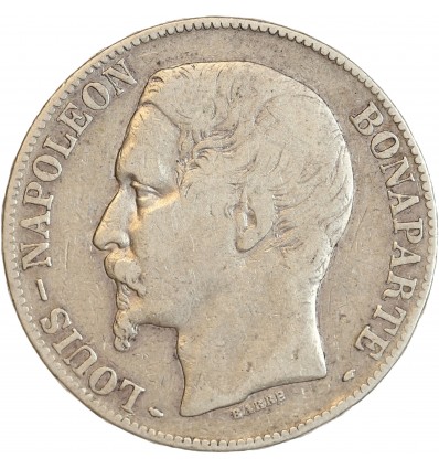 5 Francs Louis-Napoléon Bonaparte