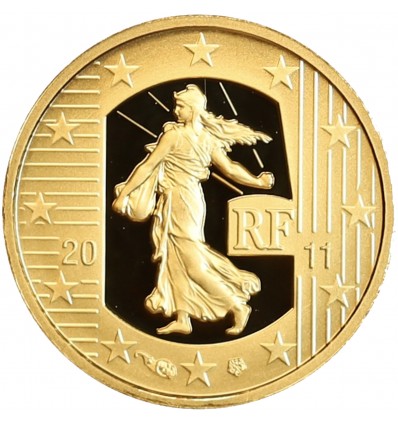 5 Euro La Semeuse en Or - 10 Ans du Starter Kit