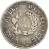 Avers : portrait à droite de Joachim Murat

Revers : 1 / LIRA entre deux rameaux