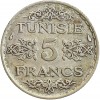 5 Francs Tunisie Argent