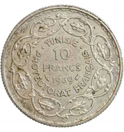 10 Francs Tunisie Argent