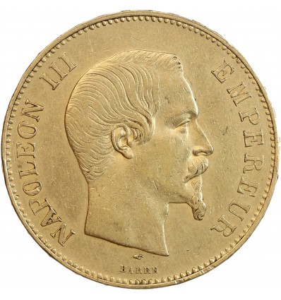 100 Francs Napoléon III Tête Nue
