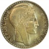 Essai de 10 Francs Turin en Bronze Aluminium