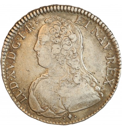 1/2 Ecu aux Lauriers - Louis XV