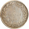 tête nue de Louis Philippe Ier à droite