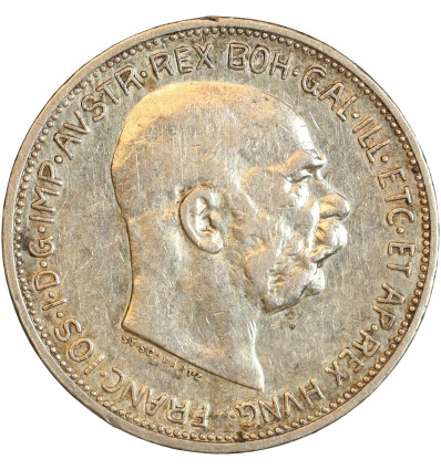 2 Couronnes François Joseph II - Autriche Argent