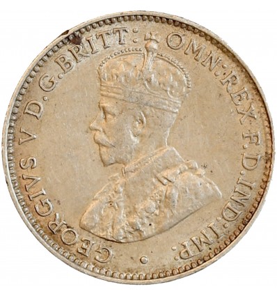 3 Pence Georges V - Australie Argent