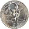 Essai de 5000 Francs Afrique de l'Ouest (Etats) Argent